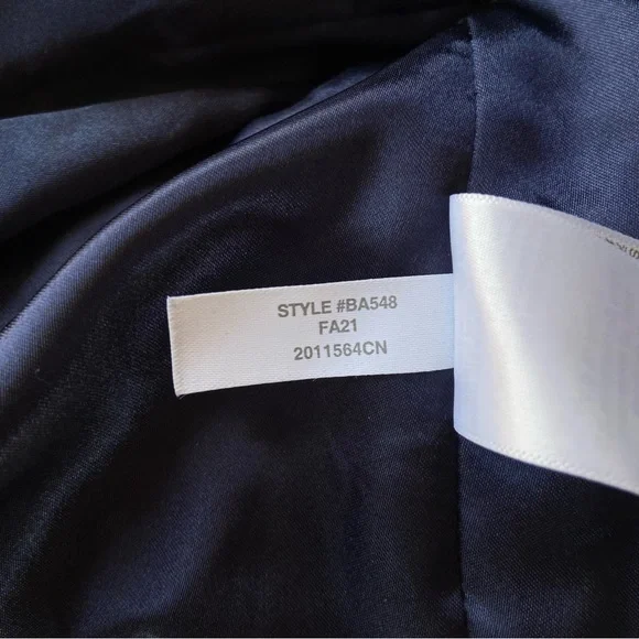 J. Crew Teddy Sherpa Black Double Breasted Coat #BA548 Medium Petite - Picture 8 of 8